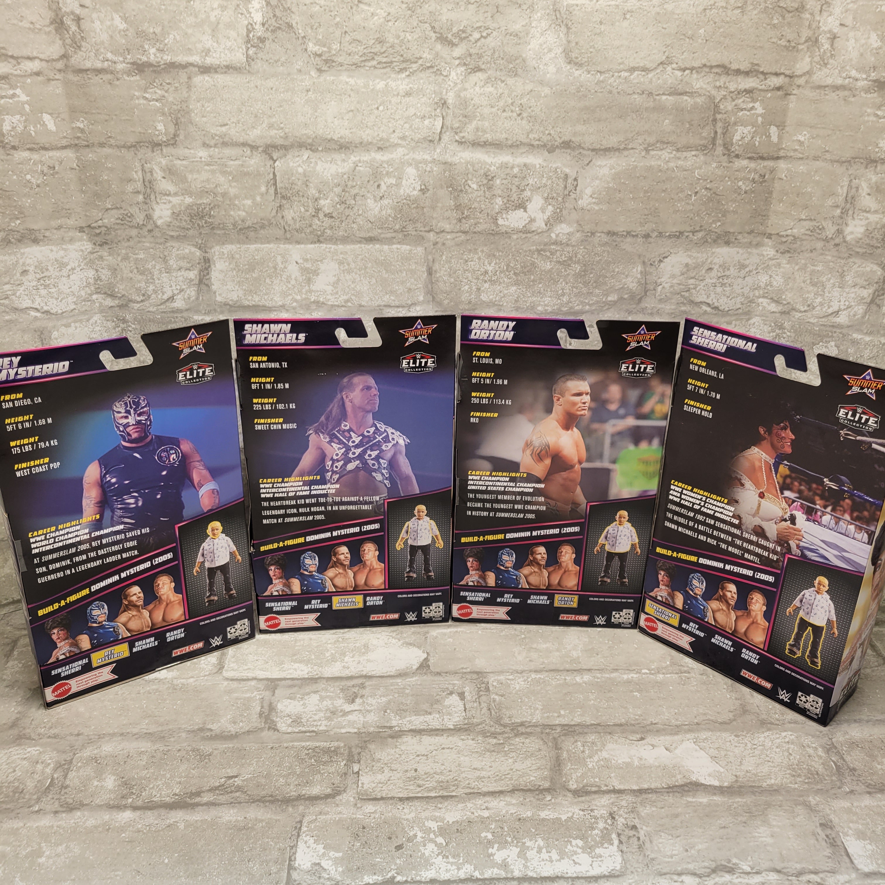 WWE Elite Collection Build-A-Figure Dominick Mysterio Complete Set (7941909217518)